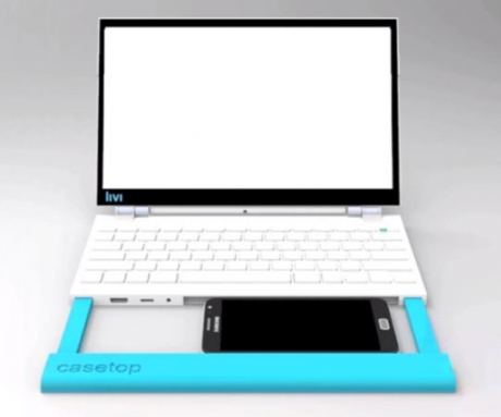 Casetop превръща всеки смартфон в лаптоп