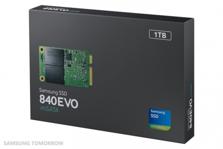 Samsung представиха 1TB mSATA SSD