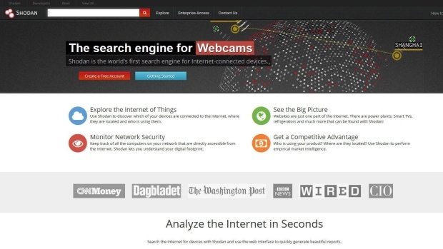 Канадската уеб-търсачка Shodan започна да показва видеото от домашните уеб-камери